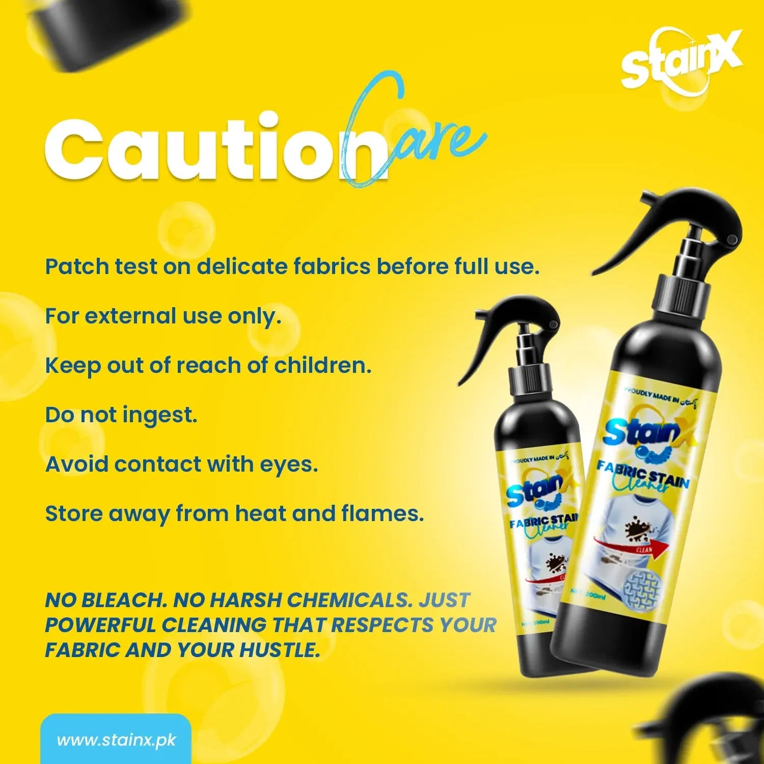 StainX - Fabric Stain Remover Spray For Your Clothes Stainx